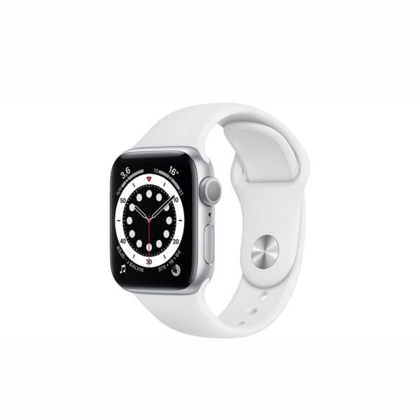 Apple Watch Series 6 GPS 40mm SILVER Aluminum Banda White Grado A