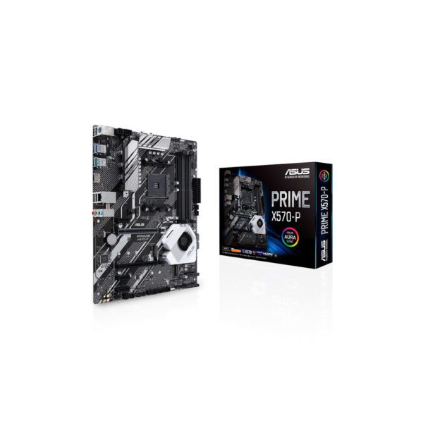 ASUS PRIME X570-P AMD Socket X570 AM4 ATX M.2 Desktop Motherboard [BIOS Actualizada]